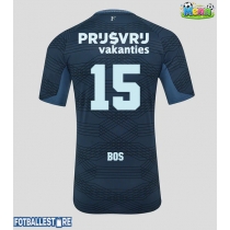 Feyenoord Jordan Bos #15 Bortedrakt 2025-26 Kortermet